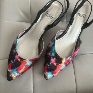 Impo Women's Colorful Slingback Flats
